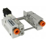 SMC solenoid valve 4 & 5 Port VQ VV5Q04-C, 0000 Series, Body Ported Manifold, Flip Style, Connector Kit